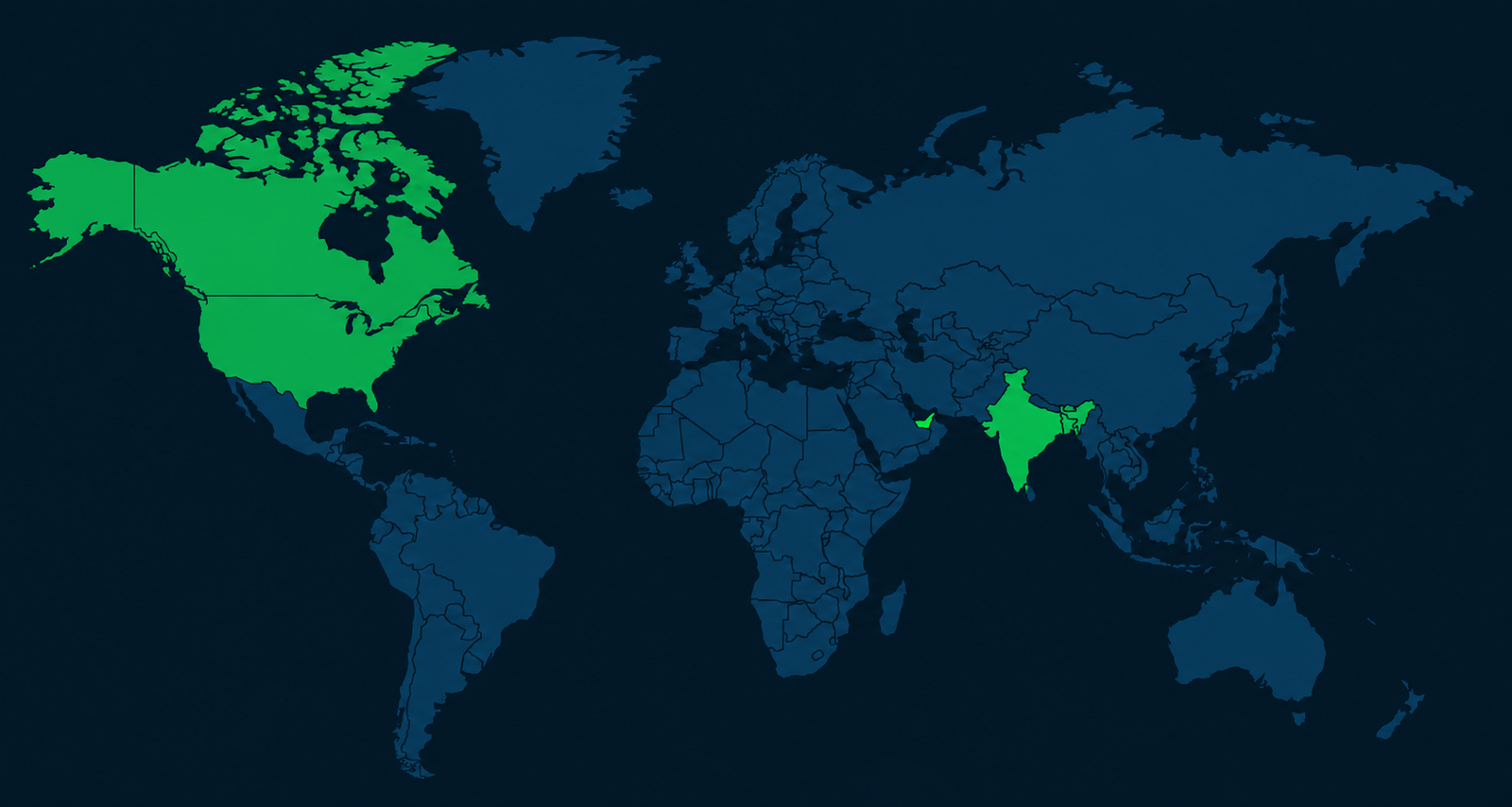 Tcongs Infotech World Map